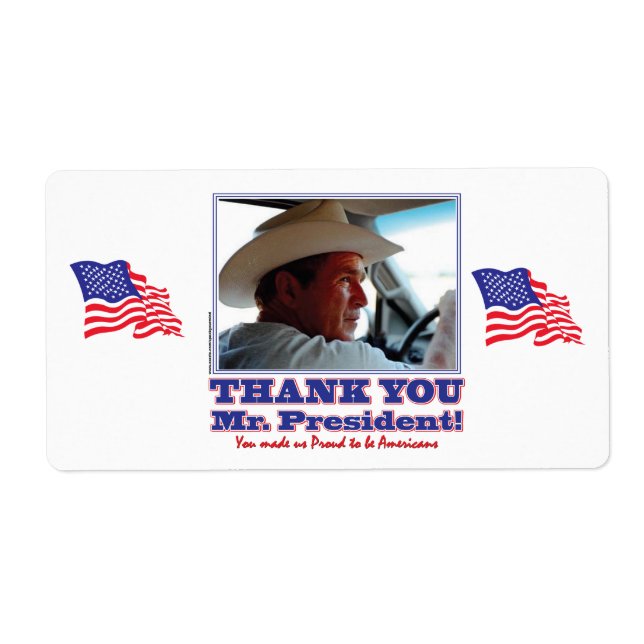 George Bush/Danke! (Vorne)
