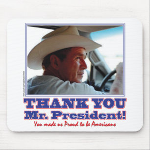 George Bush/Danke! Mousepad