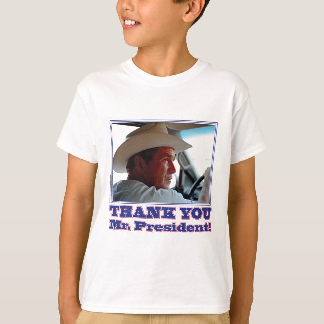 George Bush/Danke! T-Shirt (Vorderseite)