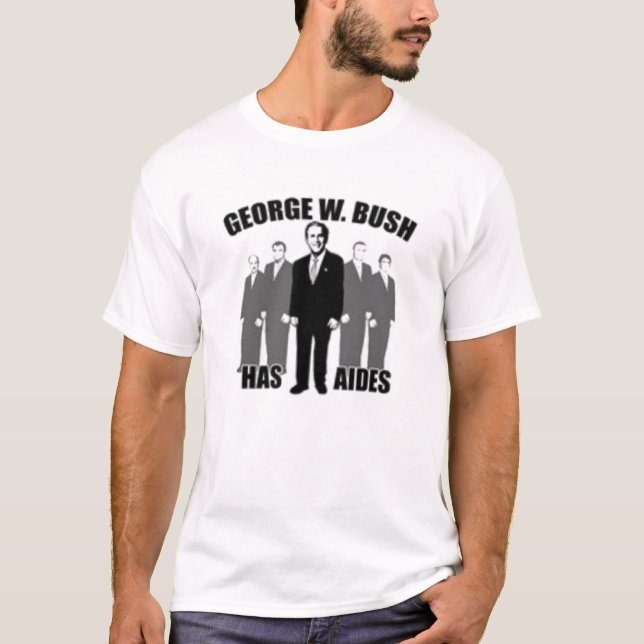 George Bush hat Berater T-Shirt (Vorderseite)