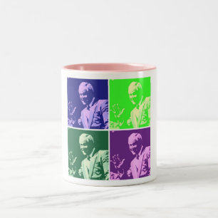 George Bush/Miss Me Fast? Zweifarbige Tasse