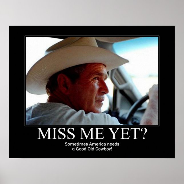 George Bush Poster (Vorne)