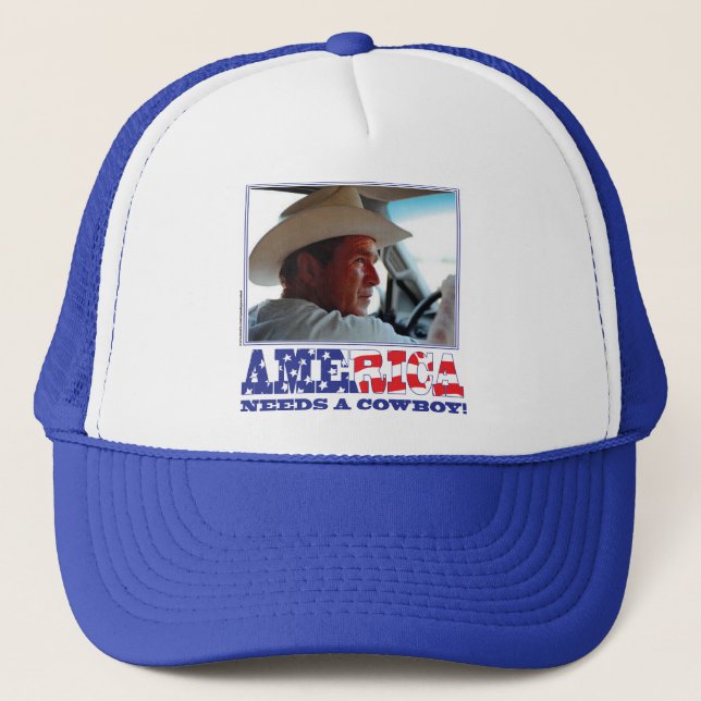 George Bush Truckerkappe (Vorderseite)