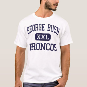 George Bush - wilde Pferde - hoch - Richmond Texas T-Shirt