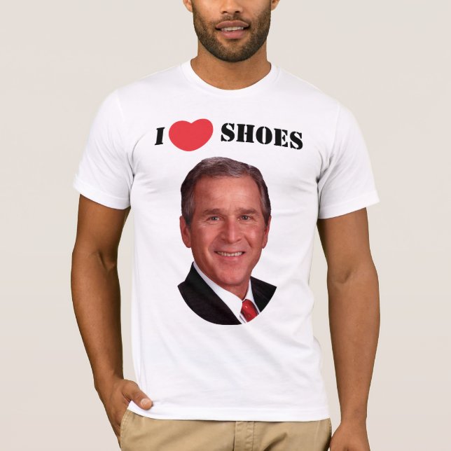George- BushLiebeschuhe T-Shirt (Vorderseite)