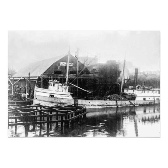 George C. Markham Fotodruck (Vorne)