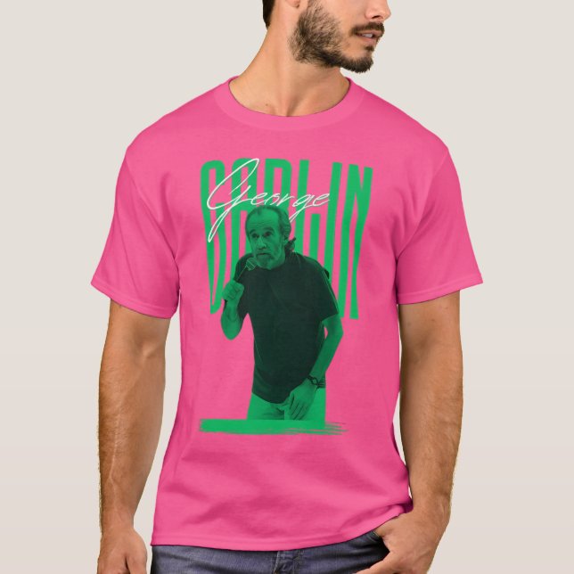George Carlinoriginal Retro T-Shirt (Vorderseite)