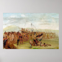 George Catlin Selbstfolter in einem Sechs-Religiös