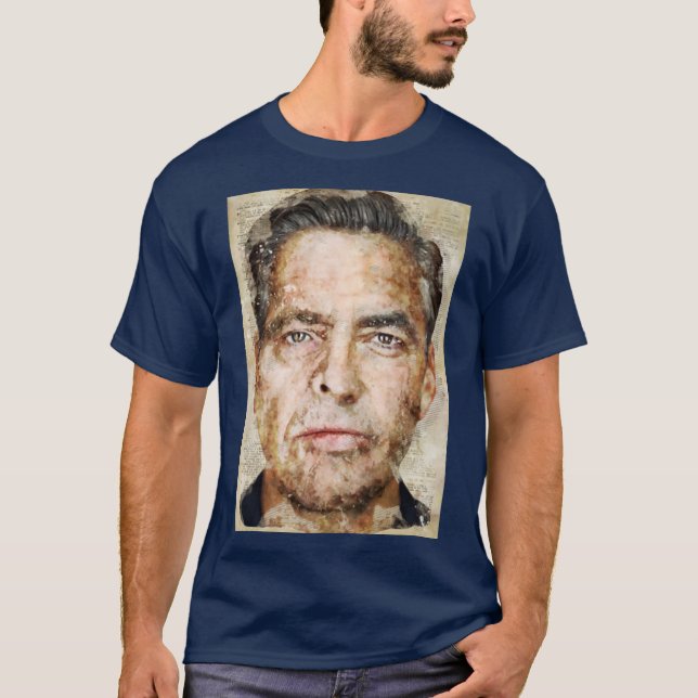 George Clooney T-Shirt (Vorderseite)