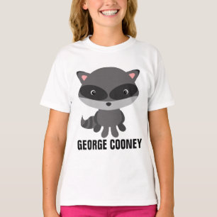 GEORGE COONEY RACCOON Funny T - Shirt