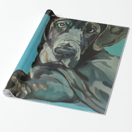 George das Dogge-Packpapier Geschenkpapier