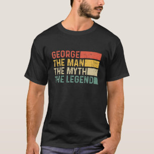 George, der Mann, der Mythos, das Vintage Geschenk T-Shirt