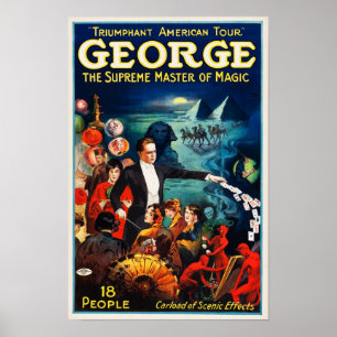 George --Der Oberste Meister des magischen Plakats Poster