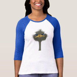 George der Strauß und die Ladybug-Illustration T-Shirt