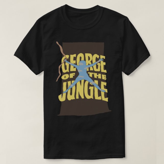 George des Dschungels trifft den klassischen T - S T-Shirt (Design vorne)