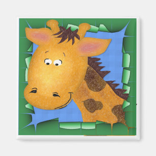 George die Giraffe Magnet