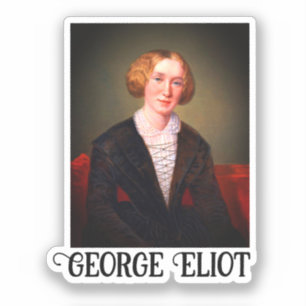 George Eliot Aufkleber