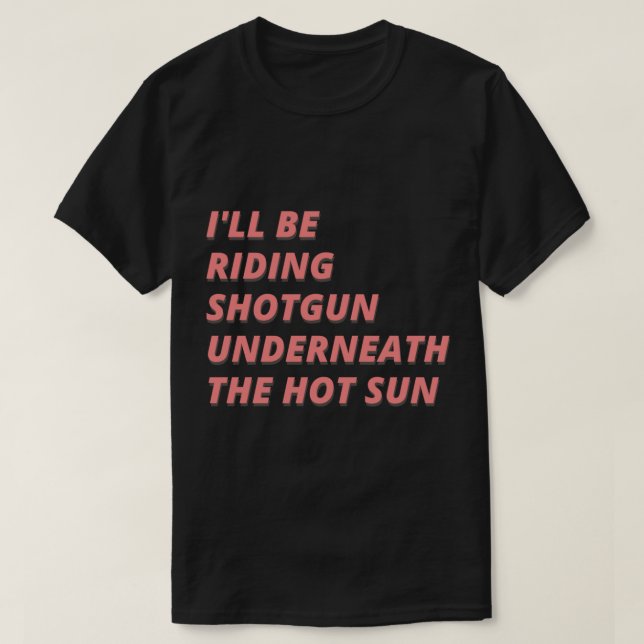 George Ezra Shotgun T-Shirt (Design vorne)