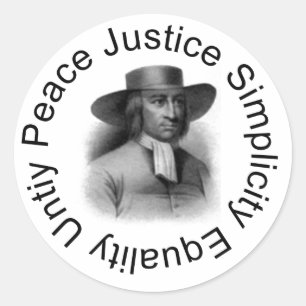 George Fox Sticker