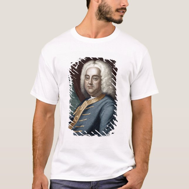 George Frederic Handel, graviert durch Thomson T-Shirt (Vorderseite)