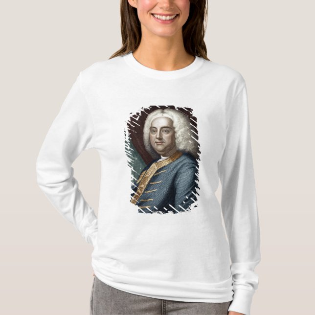 George Frederic Handel, graviert durch Thomson T-Shirt (Vorderseite)