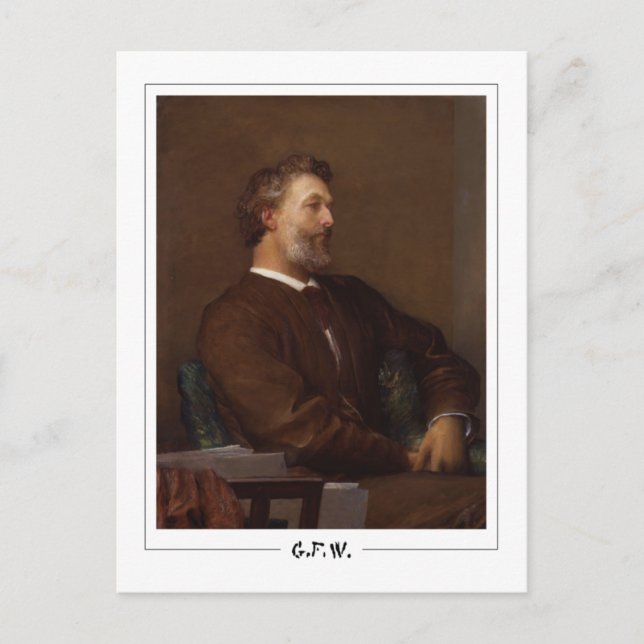 George Frederic Watts #17 - Fine Art Postcard Postkarte (Vorderseite)
