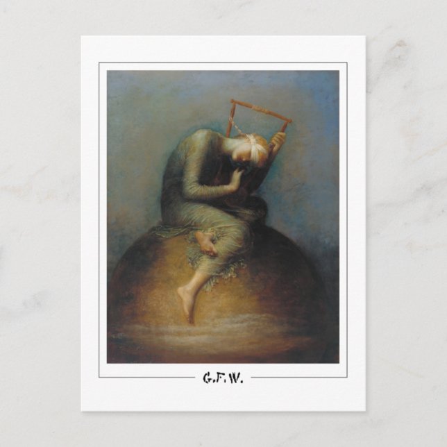 George Frederic Watts #27 - Fine Art Postcard Postkarte (Vorderseite)