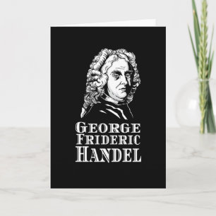 George Frideric Handel Portrait Karte