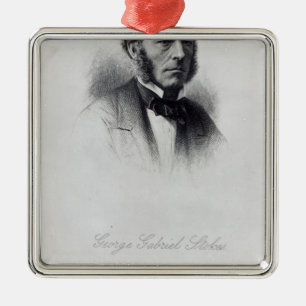 George Gabriel Stokes Silbernes Ornament