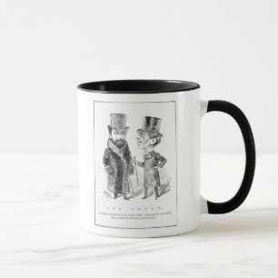 George Grossmith Jnr. und Richard D'Oyly Carte Tasse