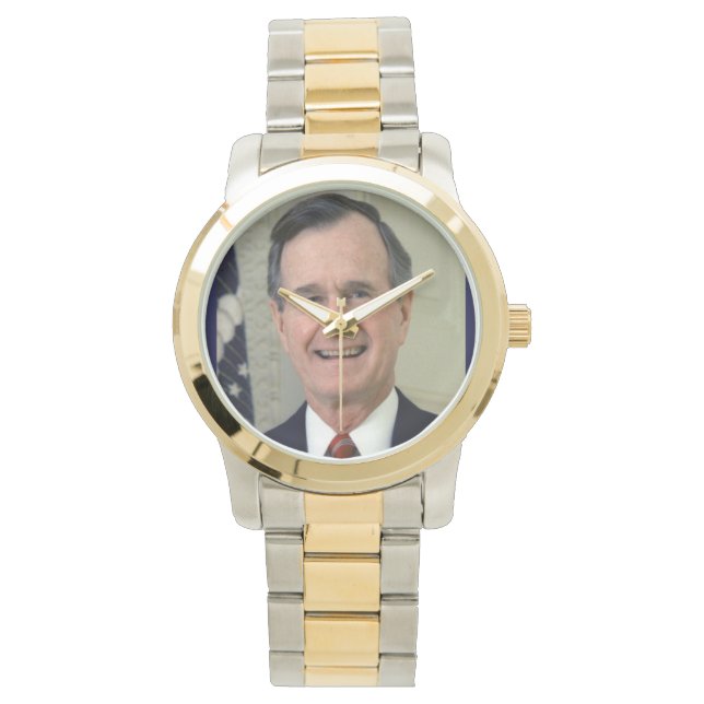George H Bush Armbanduhr (Vorderseite)