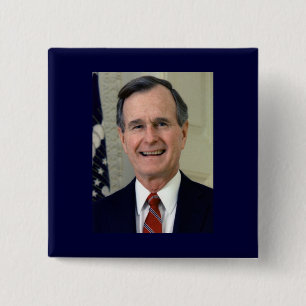 George H. W. Bush 41 Button