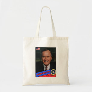 George H.W. Bush Baseballkarte Tragetasche