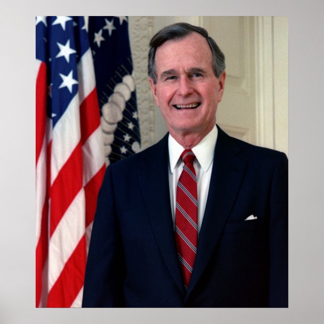 George H.W. Bush Poster (Vorne)
