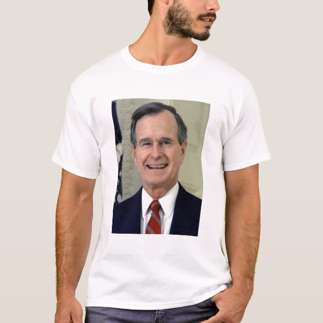 George H. W. Bush T-Shirt (Vorderseite)