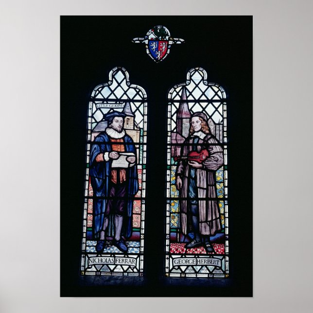 George Herbert und Nicholas Ferrar Poster (Vorne)