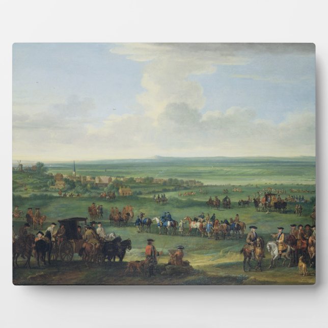 George I (1660-1727) am Newmarket, 4. oder 5. Okto Fotoplatte (Vorderseite)