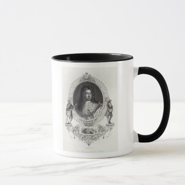 George I Tasse (Rechts)