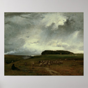 George Inness - Der Sturm Poster