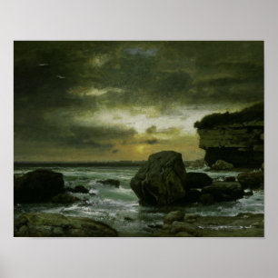 George Inness - Eine Marine Poster