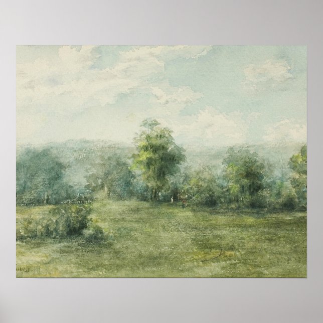 George Inness - Landschaft Poster (Vorne)