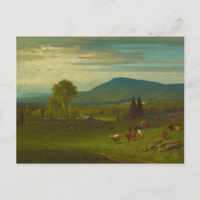 George Inness - Sommer in den Catskills Postkarte (Vorderseite)