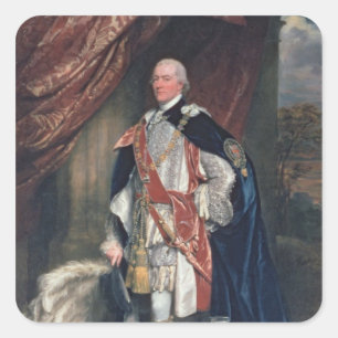 George John Spencer Quadratischer Aufkleber