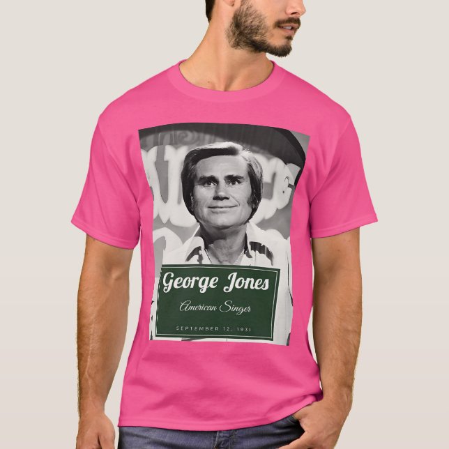 George Jones T-Shirt (Vorderseite)