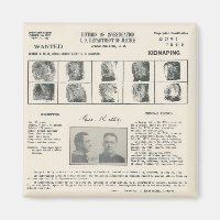 george kelly fbi poster magnet