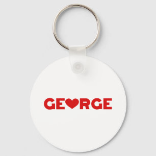 George Liebe Schlüsselanhänger