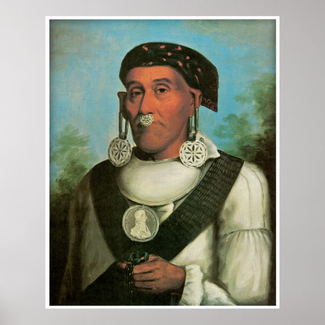 George Lowrey von George Catlin Poster (Vorne)