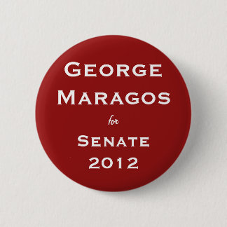 George Maragos für Senats-Knopf Button