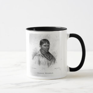 George Nichols, graviert von Percy Roberts Tasse