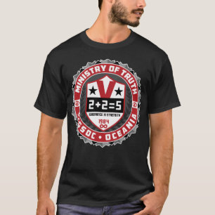 George Orwell 1984 Dystopia Ministerium für Wahrhe T-Shirt